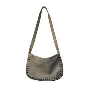 Vintage Marni White Leather Studded 2-Way Bag